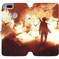 Flip case for Xiaomi Mi A1 - MA06S Figure on fire - Phone Cover