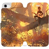 Flip case for Apple iPhone 7 - MA10S Guitarist on the branch - Phone Cover