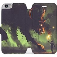 Flip mobile case for Apple iPhone 6 / iPhone 6s - VA08P Monster and boy with a torch - Phone Cover