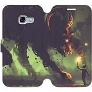 Flip case for Samsung Galaxy A3 2017 - VA08P Monster and boy with a torch - Phone Cover