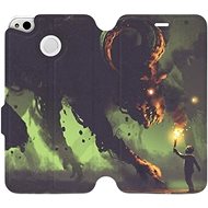 Flip case for Xiaomi Redmi 4X - VA08P Monster and boy with a torch - Phone Cover
