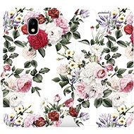 Flip case for Samsung Galaxy J5 2017 - MD01S Rose on white - Phone Cover