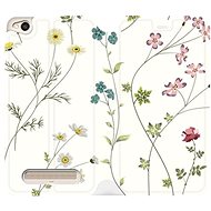 Flip case for Xiaomi Redmi 4A - MD03S Thin plants with flowers - Phone Cover