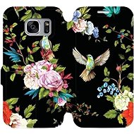 Flip case for Samsung Galaxy S7 Edge - VD09S Birds and flowers - Phone Cover