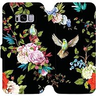 Flip case for Samsung Galaxy S8 - VD09S Birds and flowers - Phone Cover