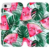 Flip case for Apple iPhone 8 - MC08S Melon and leaves - Phone Cover