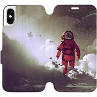 Flip mobile phone case Apple iPhone X - MA07S Dude in a spacesuit - Phone Cover
