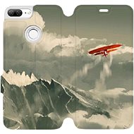 Flip case for Honor 9 Lite - MA03P Orange plane in the mountains - Phone Cover