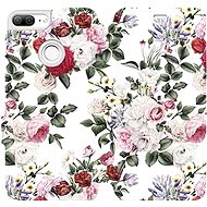 Flip case for Honor 9 Lite - MD01S Rose on white - Phone Cover