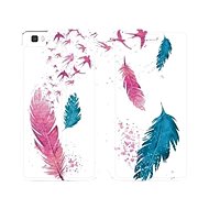 Flip case for Huawei P8 Lite - MR08S Feather - Phone Cover