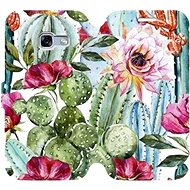Flip case for mobile phone Samsung Galaxy A3 2017 - MG09S Cacti and flowers - Phone Cover
