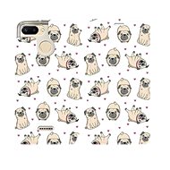 Flip case for Xiaomi Redmi 6 - M097P Pugs - Phone Cover