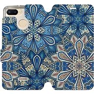 Flip case for Xiaomi Redmi 6 - V108P Blue mandala flowers - Phone Cover
