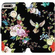 Flip case for Honor 7A - VD09S Birds and flowers - Phone Cover