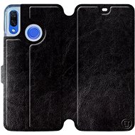 Flip case for Huawei Nova 3 in Black&Gray with grey interior - Phone Cover