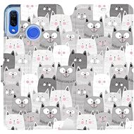 Flip mobile phone case Huawei Nova 3 - M099P Cats - Phone Cover