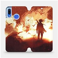 Flip case for mobile Huawei Nova 3 - MA06S Figure on fire - Phone Cover