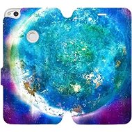 Flip case for mobile Huawei P9 Lite 2017 - MF05P Blue planet - Phone Cover