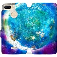 Flip case for Xiaomi Redmi 6 - MF05P Blue planet - Phone Cover