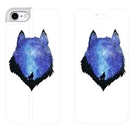 Flip case for Apple iPhone 8 - MF10P Space Wolf - Phone Cover