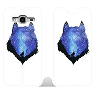 Flip case for Samsung Galaxy J3 2016 - MF10P Space Wolf - Phone Cover
