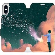 Flip case for Apple iPhone XS - VA14P Figure with lamp - Phone Cover