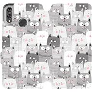 Flip case for Honor 8X - M099P Cats - Phone Cover