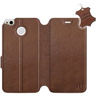 Flip case for Xiaomi Redmi 4X - Brown - Leather - Brown Leather - Phone Cover