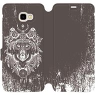 Flip case for Samsung Galaxy J4 Plus 2018 - V064P Wolf and dream catcher - Phone Cover