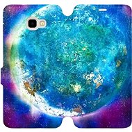 Flip case for Samsung Galaxy J4 Plus 2018 - MF05P Blue planet - Phone Cover
