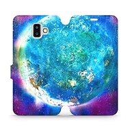 Flip case for Samsung Galaxy J6 Plus 2018 - MF05P Blue planet - Phone Cover