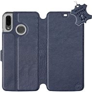 Flip mobile phone case Huawei Nova 3 - Blue - leather - Blue Leather - Phone Cover