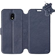 Flip case for Samsung Galaxy J3 2017 - Blue - leather - Blue Leather - Phone Cover