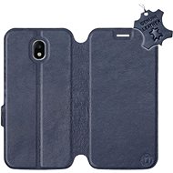 Flip case for Samsung Galaxy J5 2017 - Blue - leather - Blue Leather - Phone Cover