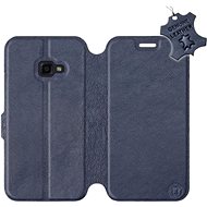 Flip case for Samsung Xcover 4 - Blue - leather - Blue Leather - Phone Cover