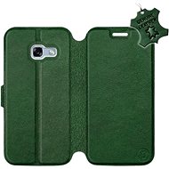 Flip case for Samsung Galaxy A3 2017 - Green - leather - Green Leather - Phone Cover