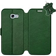Flip case for Samsung Galaxy A5 2017 - Green - leather - Green Leather - Phone Cover