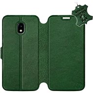 Flip case for Samsung Galaxy J3 2017 - Green - leather - Green Leather - Phone Cover