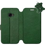 Flip case for Samsung Xcover 4 - Green - leather - Green Leather - Phone Cover