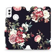 Flip case for Honor 10 Lite - VD11P Rose on black - Phone Cover