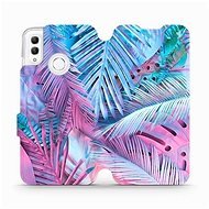 Flip case for Honor 10 Lite - MG10S Purple and blue leaves - Phone Cover