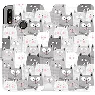 Flip mobile phone case Huawei P Smart 2019 - M099P Cats - Phone Cover