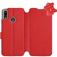 Flip mobile phone case Huawei P Smart 2019 - Red - leather - Red Leather - Phone Cover