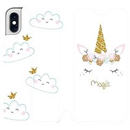Flip case for Apple iPhone XS - MH01P Unicorn magic - Phone Cover