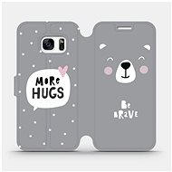 Flip case for Samsung Galaxy S7 - MH06P Be brave - more hugs - Phone Cover