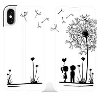 Flip case for Apple iPhone X - MH16P Dandelion pair - Phone Cover