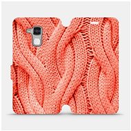 Flip case for Honor 7 Lite - MK02S Orange sweater pattern - Phone Cover