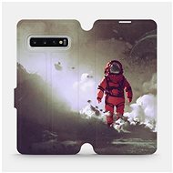 Flip case for Samsung Galaxy S10 - MA07S Team in a spacesuit - Phone Cover