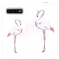 Flip case for Samsung Galaxy S10 Plus - M005S Flamingos - Phone Cover