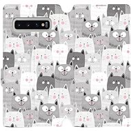 Flip case for Samsung Galaxy S10 Plus - M099P Cats - Phone Cover